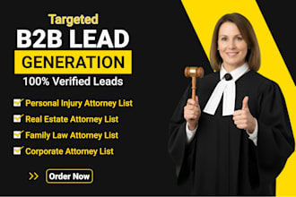 build targeted leads for lawyers and attorneys