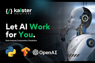 use ai ml engineering, nlp, llms, python, deep learning and automation expert