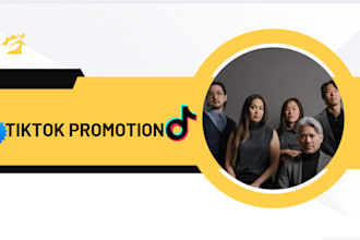 promote your product, brand, or music on my tiktok to real audience