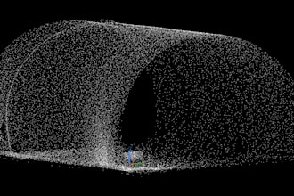 help to transform point cloud data from las format to dxf