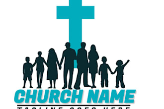 unique logo for church, ministries and religious organizations
