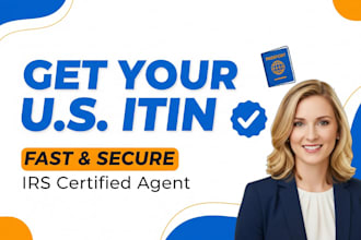 get your itin as your irs caa agent for the US