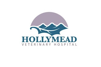 design clean modern animal hospital logo