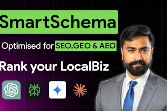 ai smart schema to improve local SEO , aeo and GEO