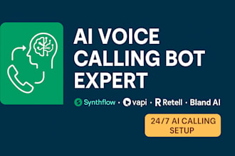 build ai voice calling bot with synthflow, vapi, retell, bland ai voice agent