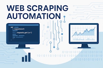 do web scraping web automation trading bot telegram bots