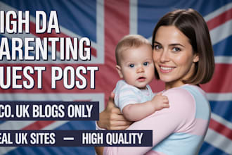 publish a mommy blog guest post on high quality UK websites