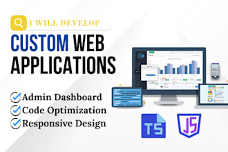 build custom business websites and admin panels