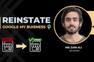 reinstate google my business gmb and fast suspension fix