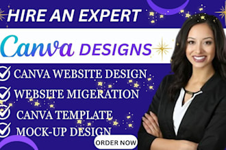 design canva website canva landing page canva website mockup