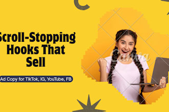 write viral ad copy for tiktok and reels