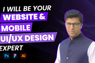 do figma website design mobile app mockup wireframe dashboard ui ux design
