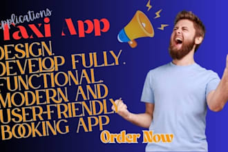 develop taxi booking app, flight booking app, uber booking