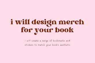 design merch for your novel