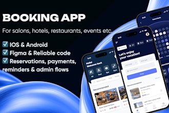 build booking mobile app hotel tour travel tickets reservation for ios android