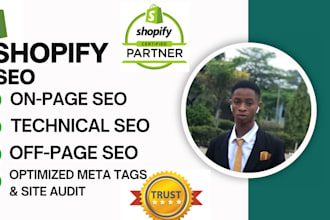 optimize website for ecommerce seo on shopify store ranking