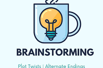 brainstorm creative ideas or alternate story possibilities