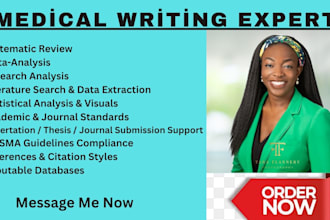 do medical research, reviews, and analysis