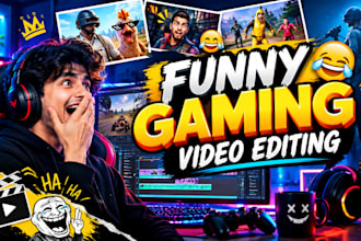 edit funny gaming video editing