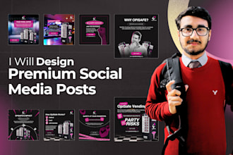 design instagram canva templates and social media post design