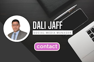 be your social media manager and strategic planner
