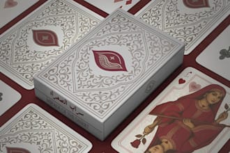create custom card game, poker card design, uno, playing card, board game mockup