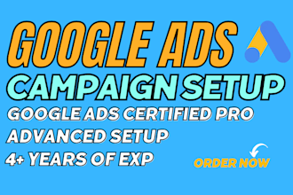 setup your google ads PPC search adwords campaign