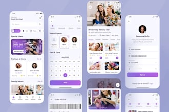 develop barber app salon app spa app beauty salon app salon booking app