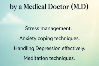 be your certified life coach for stress and anxiety relief