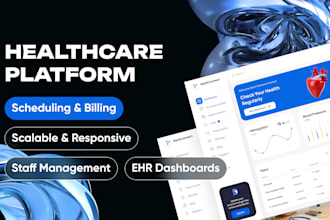 develop healthcare saas telemedicine app telehealth platform healthtech website