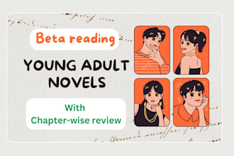 be your young adult beta reader, ya beta reading