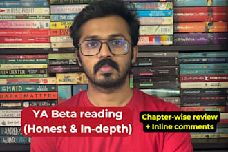 be your young adult beta reader, ya beta reading