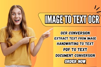 extract text from images, scanned documents, pdf using ocr
