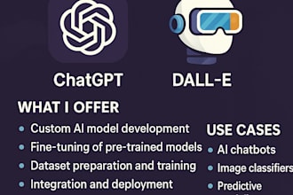 develop and fine tune custom ai models for your business