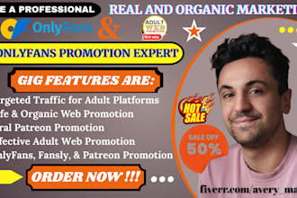 run effective adult web promotion for onlyfans, fansly, and patreon store