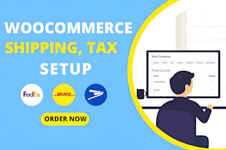 setup woocommerce shipping and tax rules correctly