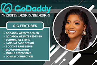 design godaddy website godaddy redesign online store godaddy  expert godaddy seo
