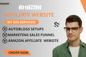 create autopilot amazon affiliate website with autoblog
