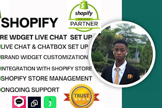 setup shopify store live chat  to increase sales and customer retention