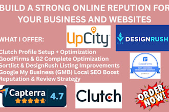optimize clutch profile designrush goodfirm for website reputation
