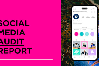 perform a social media audit and give you tips