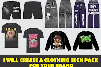 create factory ready fashion tech pack