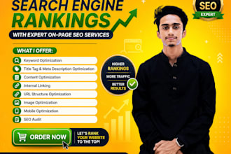 do website onpage SEO  optimization for google ranking