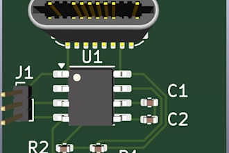 develop electronic schematics pcbs