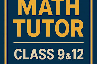 tutor mathematics for grades 7 to 12 online