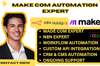 setup made com automation made com scenerio n8n workflow made com expert vapi ai
