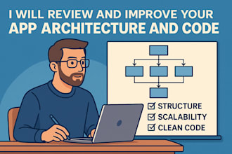 review and improve your ios app architecture and code