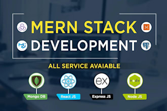 develop a full stack mern web application