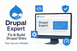 build, customize or fix your drupal website professionally