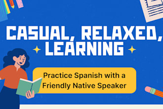 be your spanish conversation partner for any language level